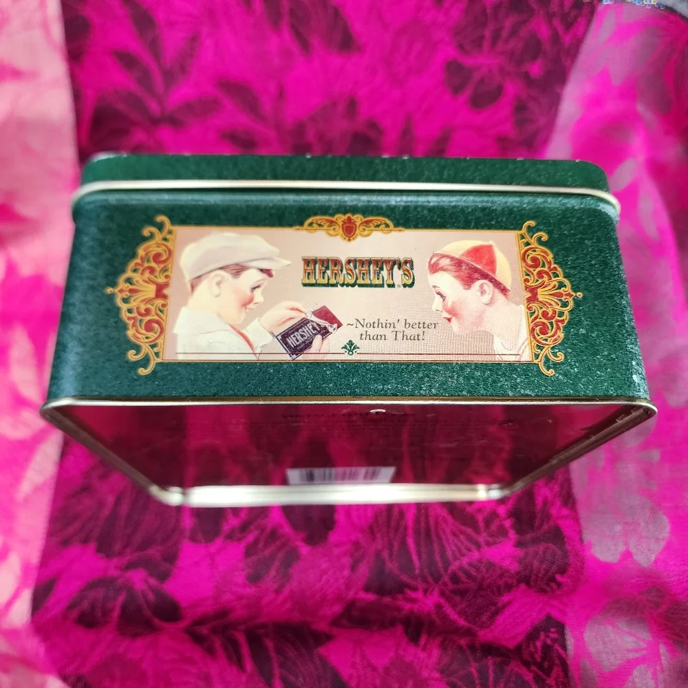 Vintage 1999 Hershey's Milk Chocolate Tin. EUC.
